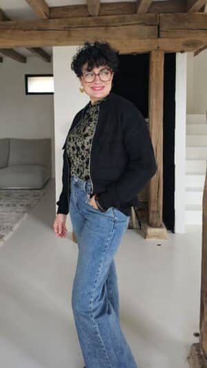 Gilet Léonie Noir