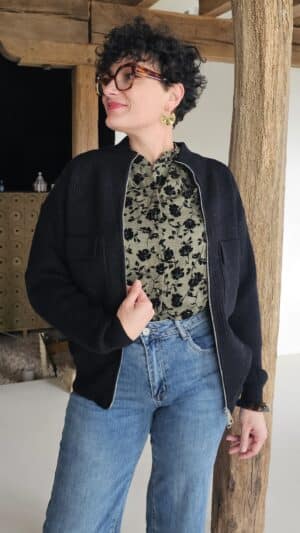 Gilet Léonie Noir
