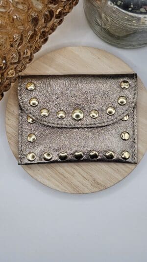 Porte Monnaie Rock Taupe