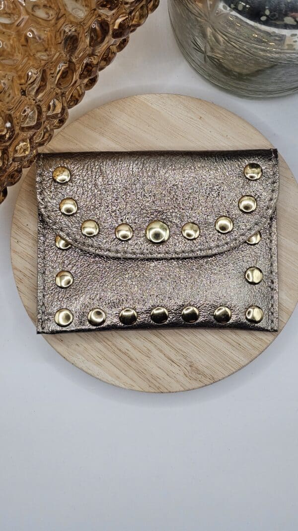 Porte Monnaie Rock Taupe