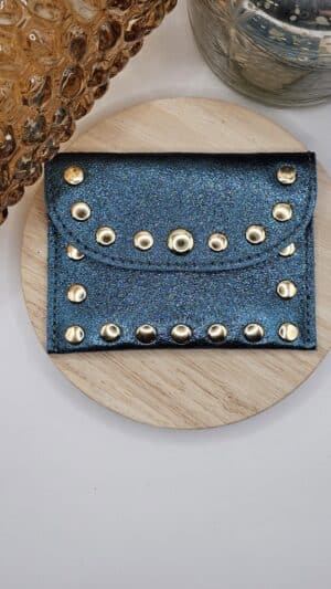 Porte Monnaie Rock Vert Canard