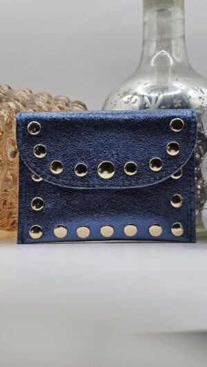 Porte Monnaie Rock Bleu