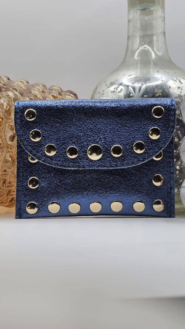 Porte Monnaie Rock Bleu – Image 2