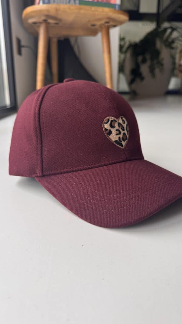Casquette Lia Bordeau