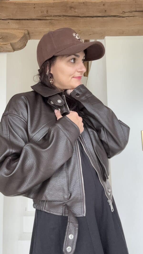 Casquette Lia Chocolat – Image 3