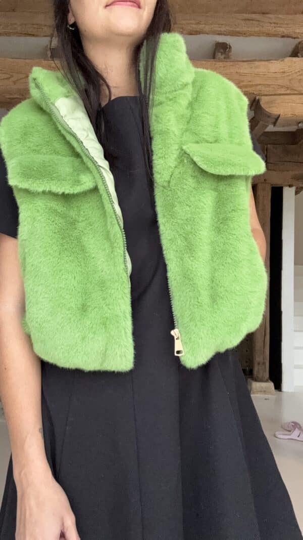 Veste Doudou Vert