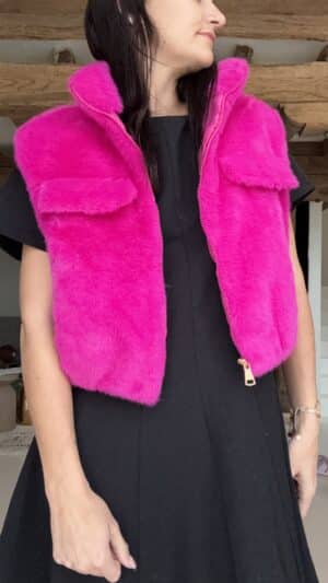 Veste Doudou Rose