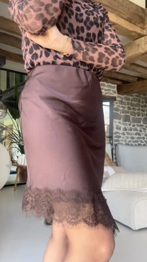 Jupe Diams Marron