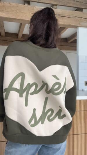 Sweat Apres Ski Kaki