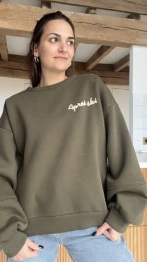 Sweat Apres Ski Kaki