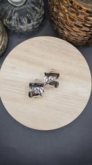 Boucles d’oreilles Sony Argenté