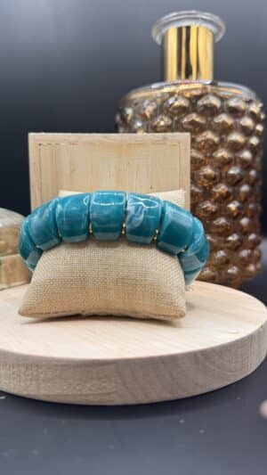 Bracelet Suzanne Bleu Canard