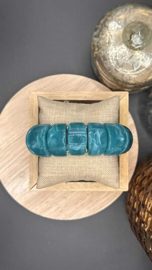 Bracelet Suzanne Bleu Canard