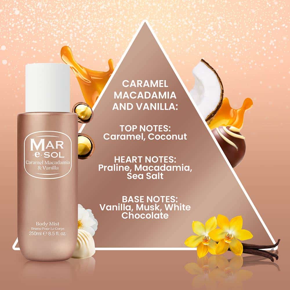 Brume Caramel, Noix de Macadamia, Chocolat Blanc – Image 2