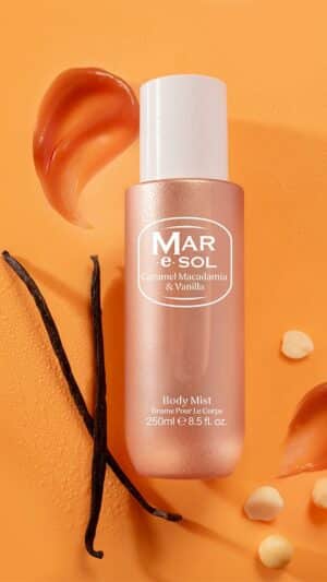 Brume Caramel, Noix de Macadamia, Chocolat Blanc