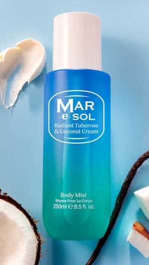 Brume Crème de Coco, Fleurs Blanches, Ambre Vanillé