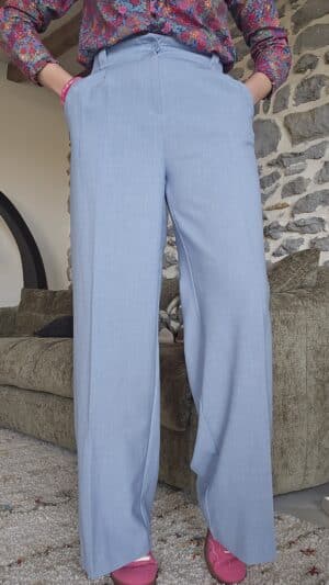 Pantalon Lau Bleu ciel