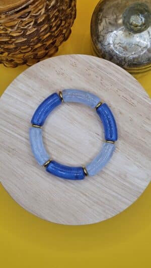 Bracelets Perles Bleu