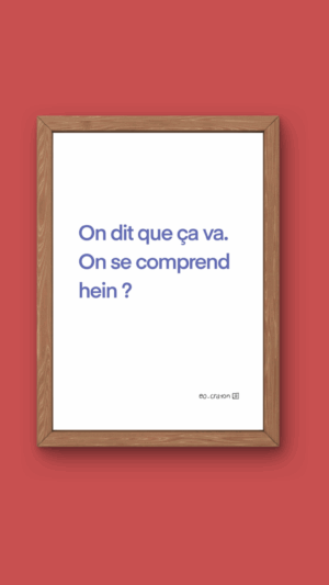 Affiche On dit que…