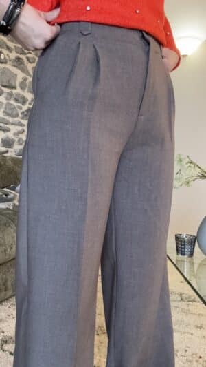 Pantalon Lau taupe