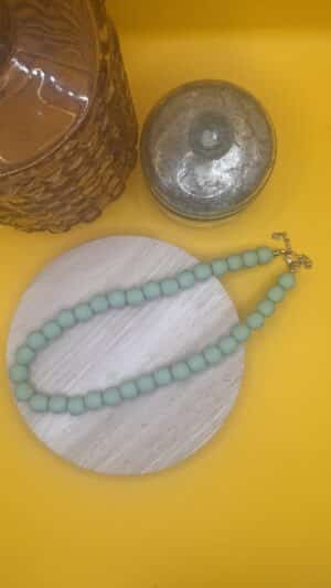 Collier Aurèlie Menthe