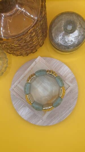 Bracelet eclat vert