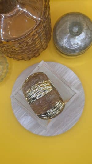 Bracelet eclat caramel