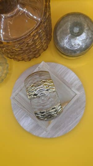 Bracelet eclat beige foncé