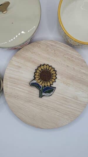 Broche Tournesol