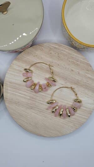 Boucles d&rsquo;oreilles Jill Rose
