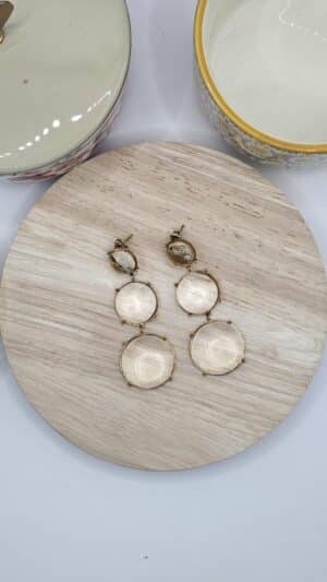 Boucles d&rsquo;oreilles Betty Transparent