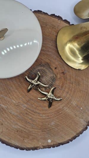 Boucles d&rsquo;Oreilles Asté Doré