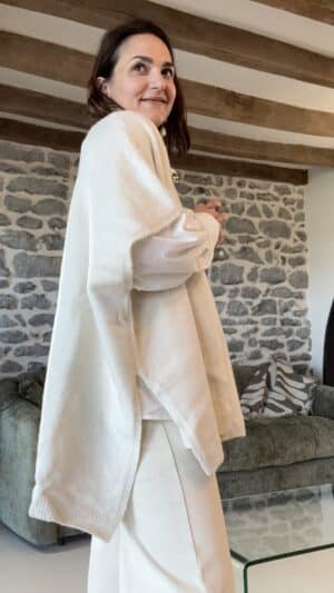 Gilet Tess avec broche