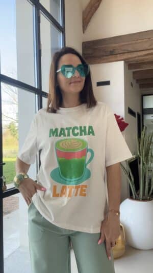 Tee shirt Matcha