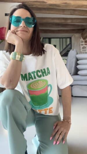 Tee shirt Matcha