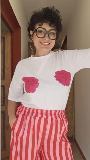 Tee shirt Pivoine