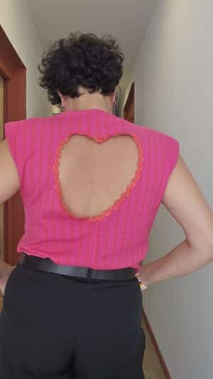 Tee Shirt Coco Rouge et Rose