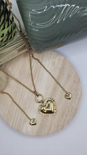 Collier M coeur