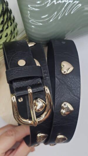 Ceinture coeur Noire