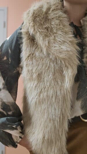 Veste Doudou Beige